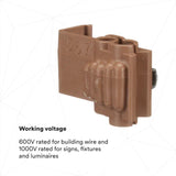 18-14 (Tap) and 12-10 (Run) Gauge 567 IDC Insulation Displacement Connectors (100 Pack)