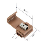 18-14 (Tap) and 12-10 (Run) Gauge 567 IDC Insulation Displacement Connectors (100 Pack)