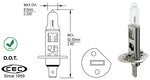 Halogen Lamp H1 100W 12V