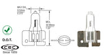 Halogen Lamp H2 55W 12V